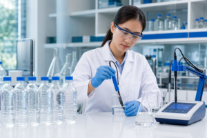 Kiểm nghiệm nước uống và nước thải tại phòng lab TechLAB Global